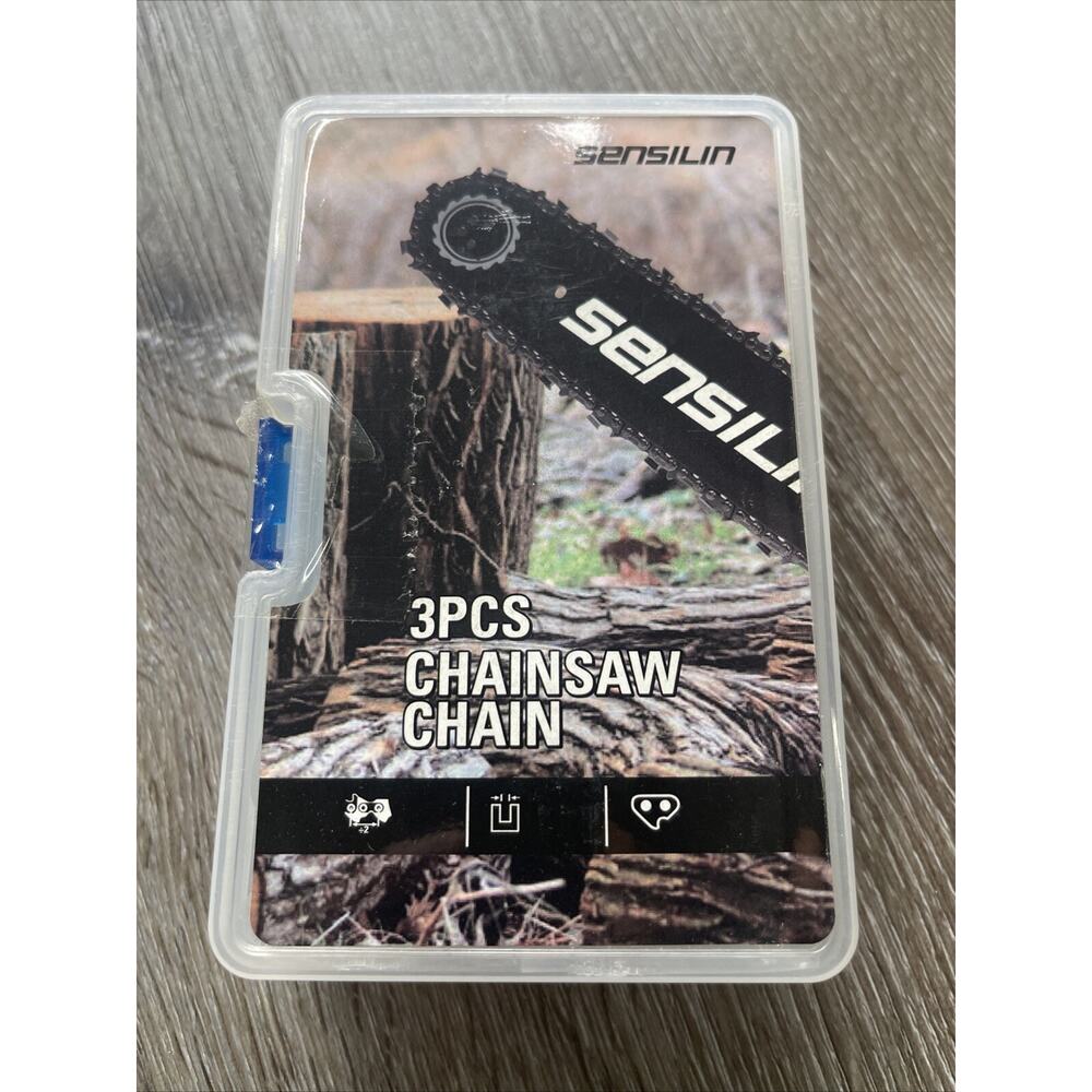 3 Chainsaw Chain - Compatibility with EGO, Makita, DeWalt 10 inch 40drive Links